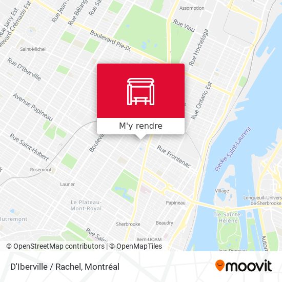 D'Iberville / Rachel plan