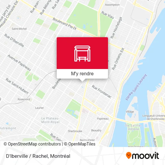 D'Iberville / Rachel plan