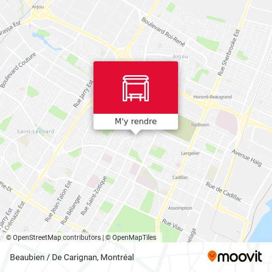 Beaubien / De Carignan plan