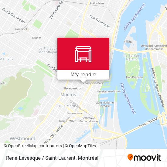 René-Lévesque / Saint-Laurent plan