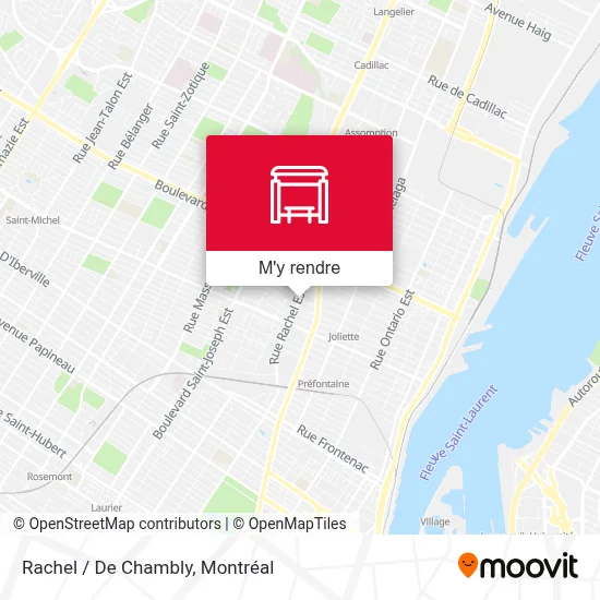 Rachel / De Chambly plan