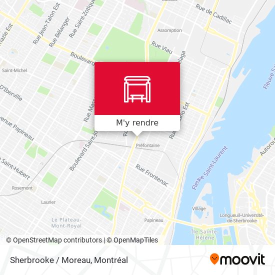 Sherbrooke / Moreau plan