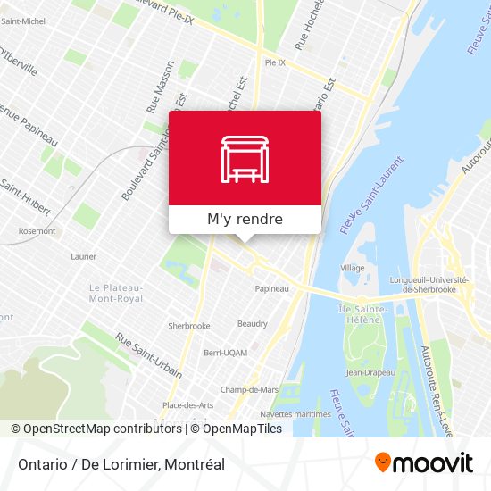 Ontario / De Lorimier plan