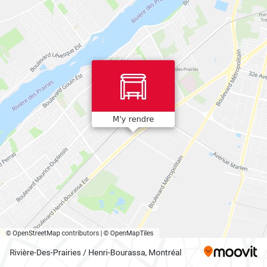 Rivière-Des-Prairies / Henri-Bourassa plan