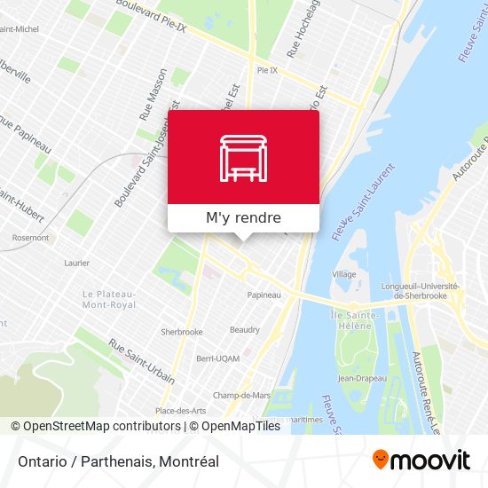 Ontario / Parthenais plan