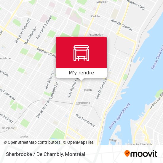 Sherbrooke / De Chambly plan