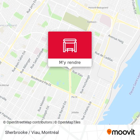 Sherbrooke / Viau plan