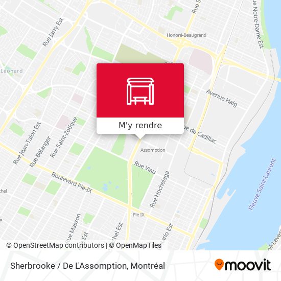 Sherbrooke / De L'Assomption plan