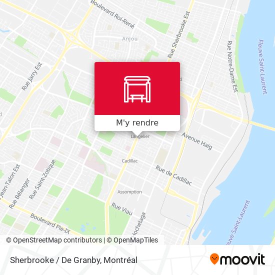 Sherbrooke / De Granby plan