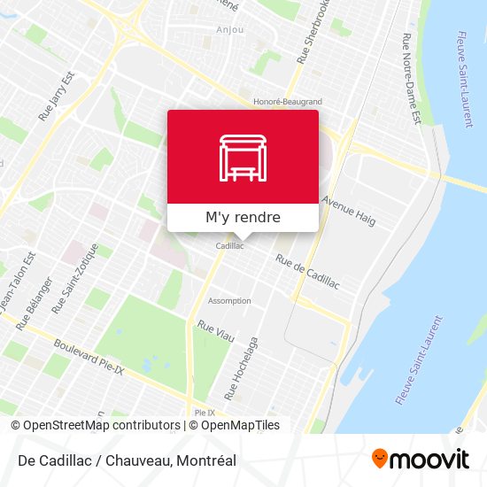 De Cadillac / Chauveau plan
