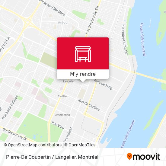 Pierre-De Coubertin / Langelier plan