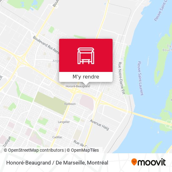Honoré-Beaugrand / De Marseille plan
