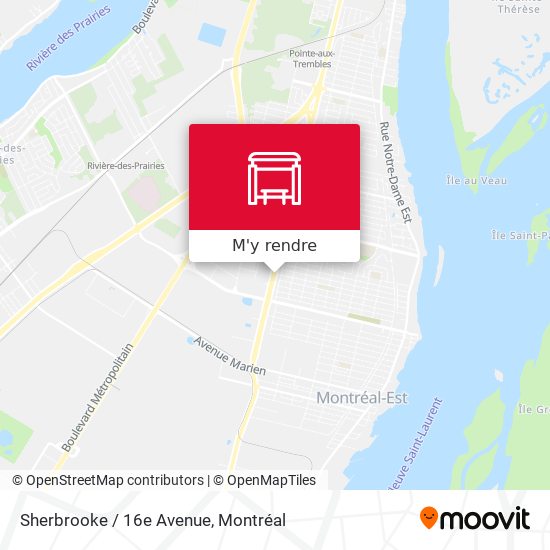 Sherbrooke / 16e Avenue plan