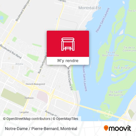 Notre-Dame / Pierre-Bernard plan
