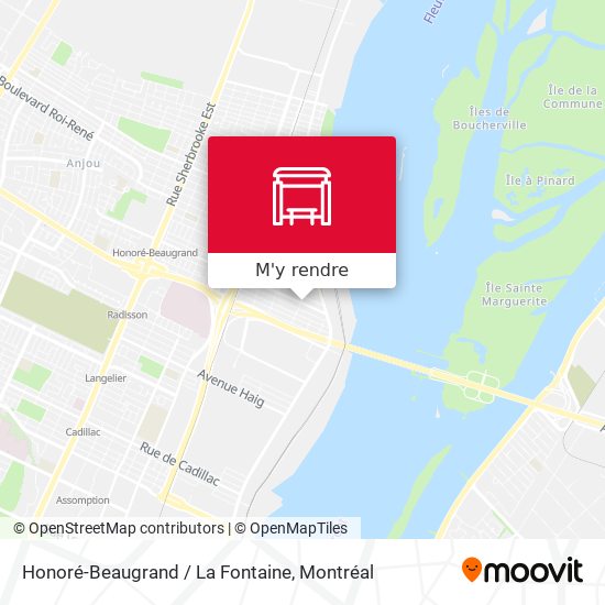 Honoré-Beaugrand / La Fontaine plan