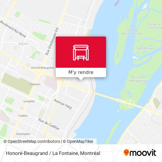 Honoré-Beaugrand / La Fontaine plan