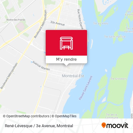René-Lévesque / 3e Avenue plan
