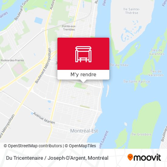 Du Tricentenaire / Joseph-D'Argent plan
