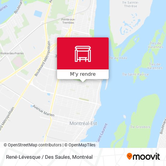 René-Lévesque / Des Saules plan