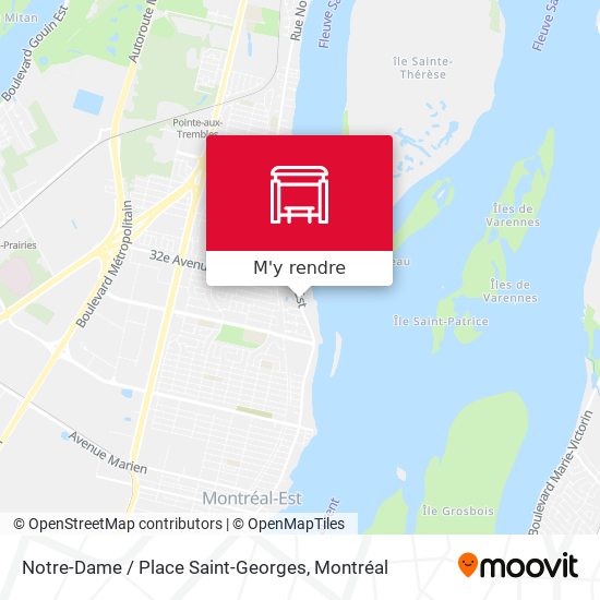 Notre-Dame / Place Saint-Georges plan