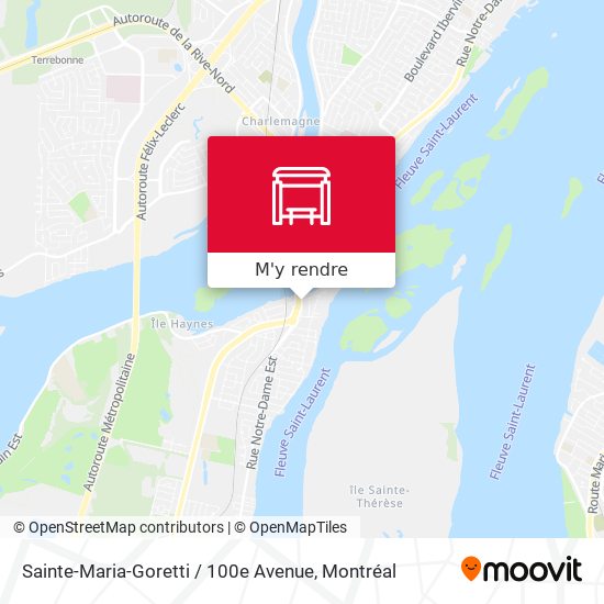 Sainte-Maria-Goretti / 100e Avenue plan