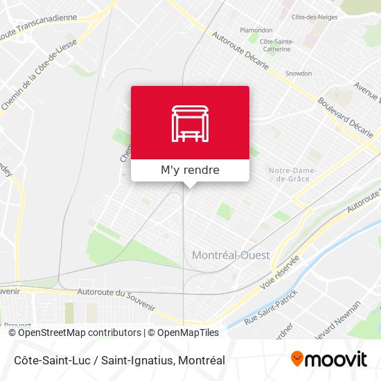 Côte-Saint-Luc / Saint-Ignatius plan