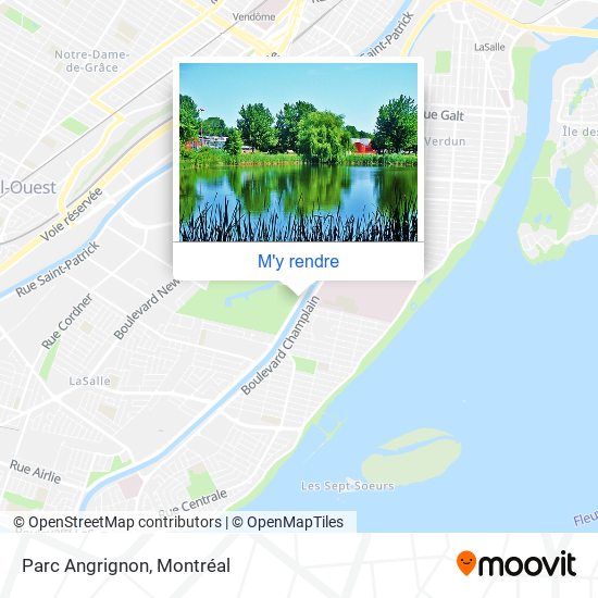 Parc Angrignon plan