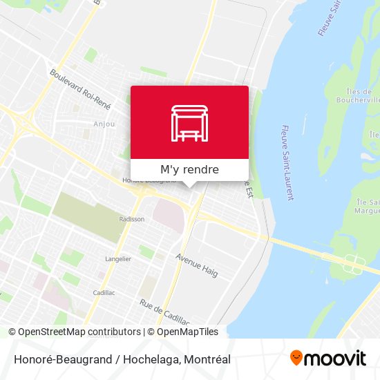 Honoré-Beaugrand / Hochelaga plan