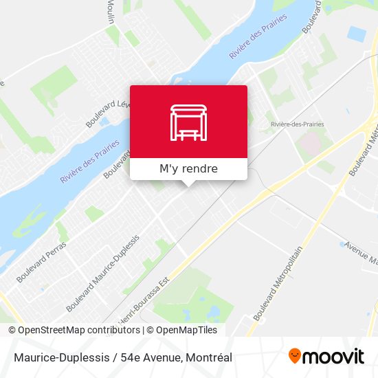 Maurice-Duplessis / 54e Avenue plan