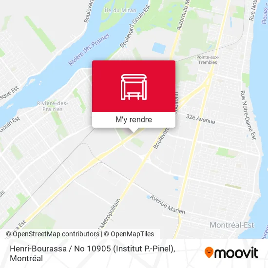 Henri-Bourassa / No 10905 (Institut P.-Pinel) plan
