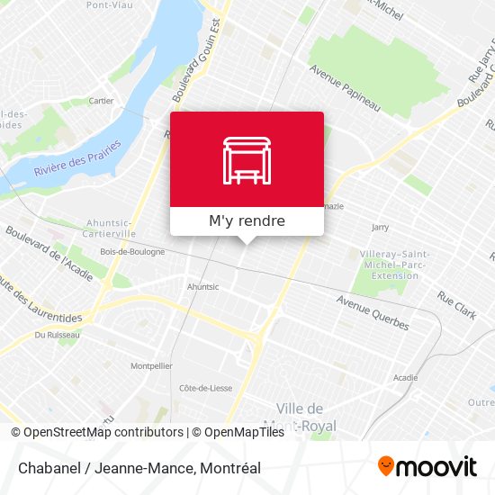 Chabanel / Jeanne-Mance plan