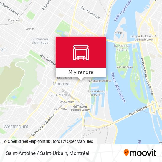 Saint-Antoine / Saint-Urbain plan