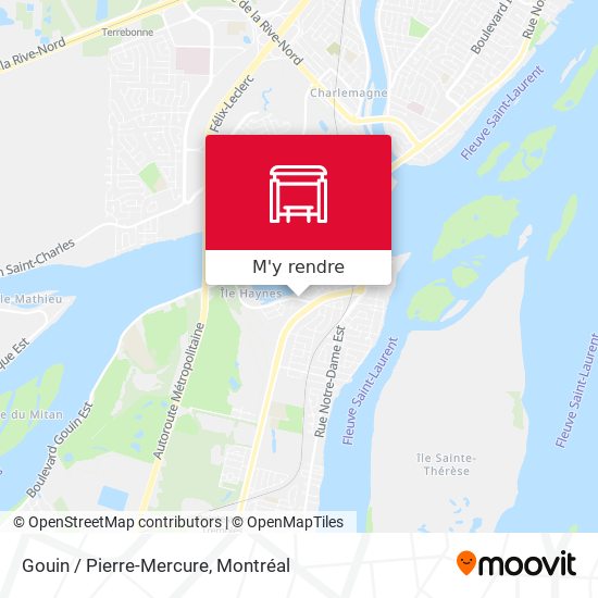 Gouin / Pierre-Mercure plan