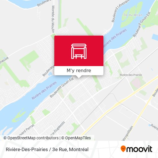 Rivière-Des-Prairies / 3e Rue plan