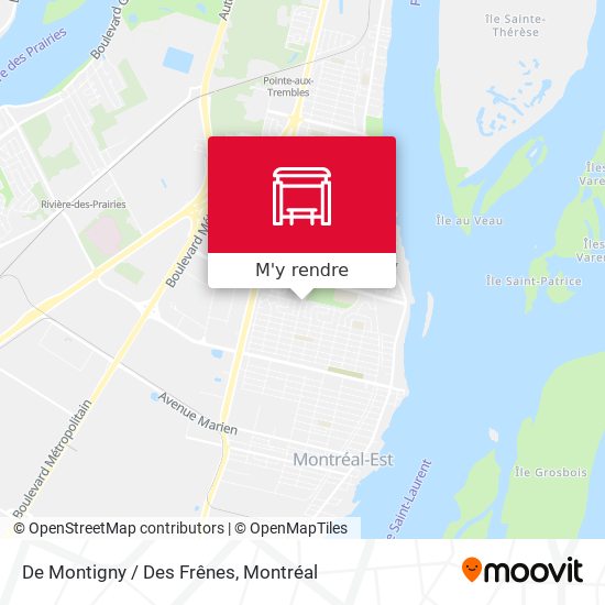 De Montigny / Des Frênes plan