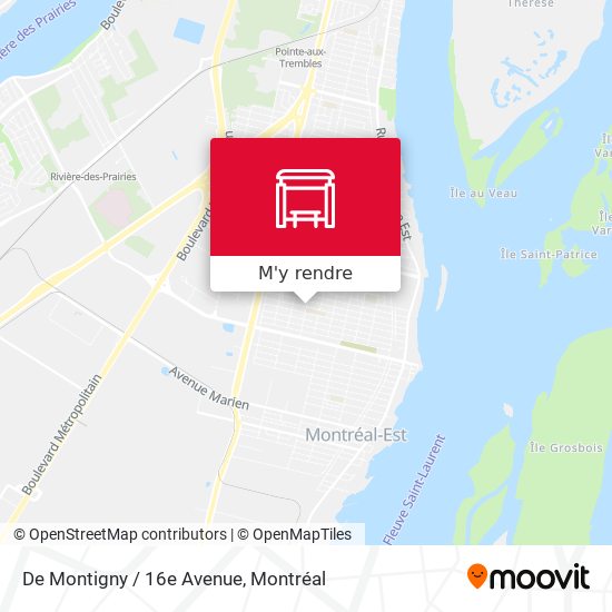 De Montigny / 16e Avenue plan