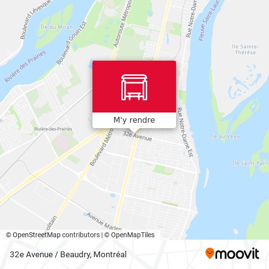 32e Avenue / Beaudry plan