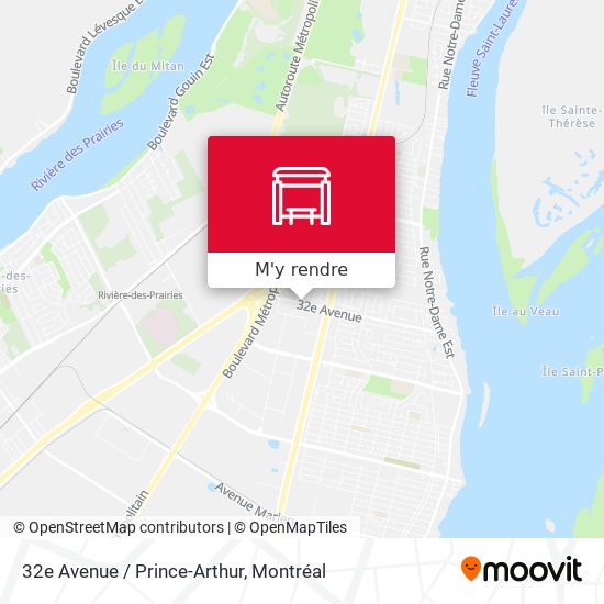 32e Avenue / Prince-Arthur plan