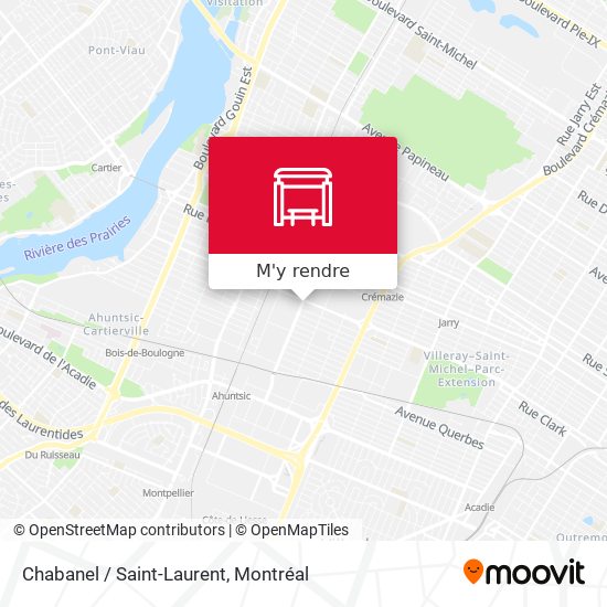 Chabanel / Saint-Laurent plan