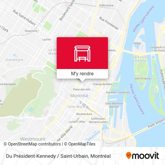 Du Président-Kennedy / Saint-Urbain plan