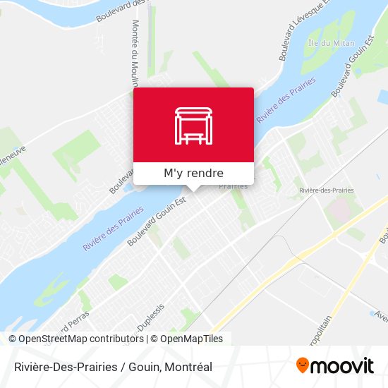 Rivière-Des-Prairies / Gouin plan