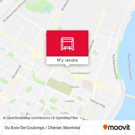 Du Bois-De-Coulonge / Chénier plan