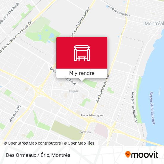 Des Ormeaux / Éric plan