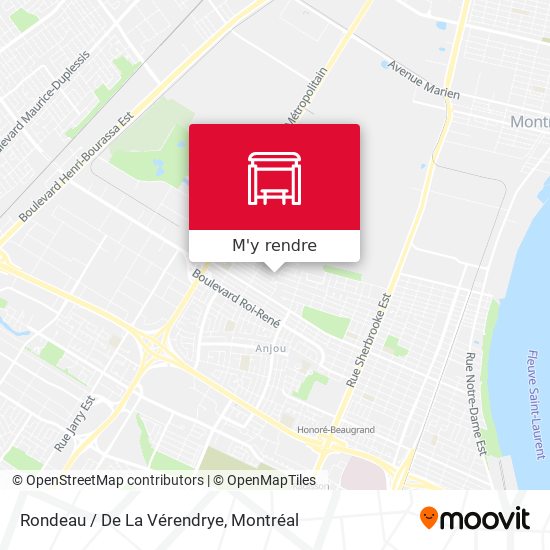 Rondeau / De La Vérendrye plan