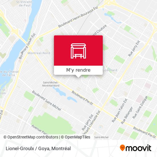 Lionel-Groulx / Goya plan