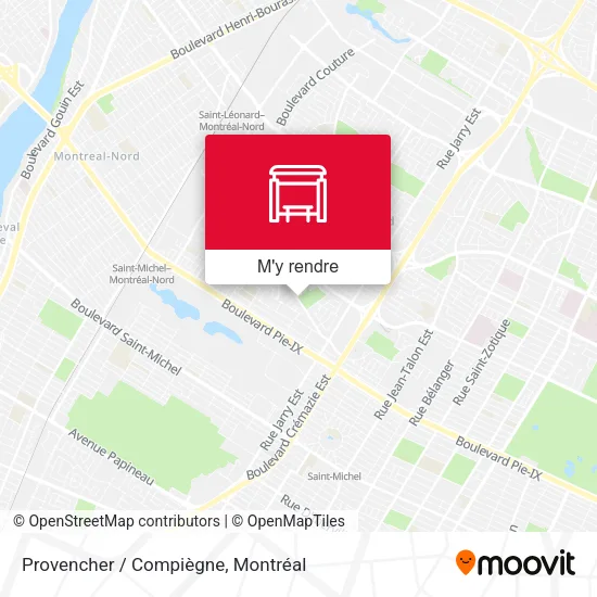 Provencher / Compiègne plan