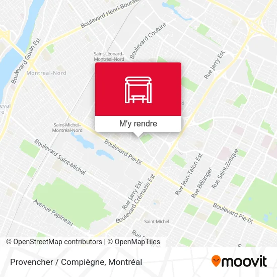 Provencher / Compiègne plan