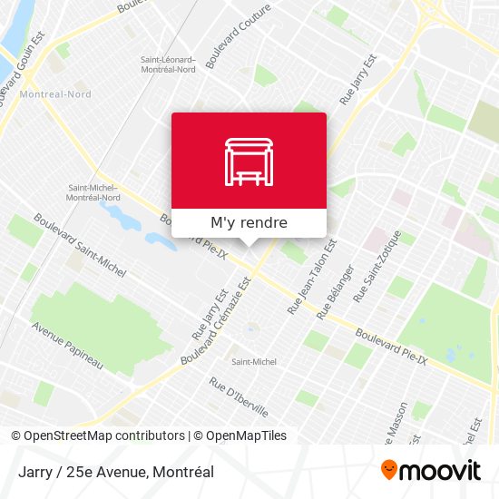 Jarry / 25e Avenue plan