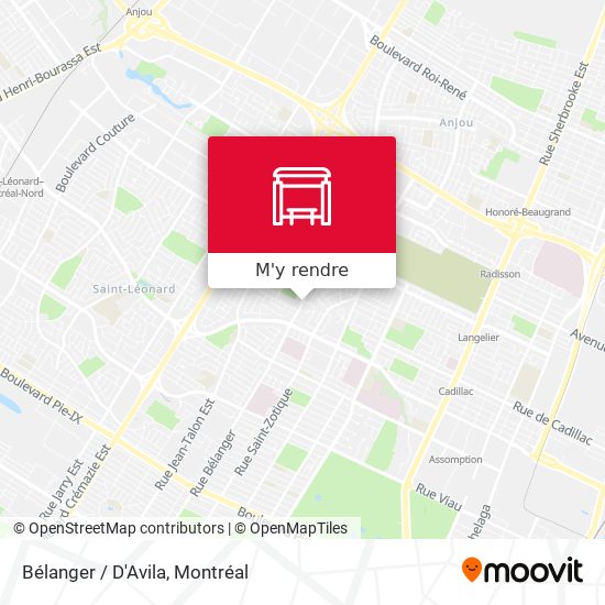Bélanger / D'Avila plan