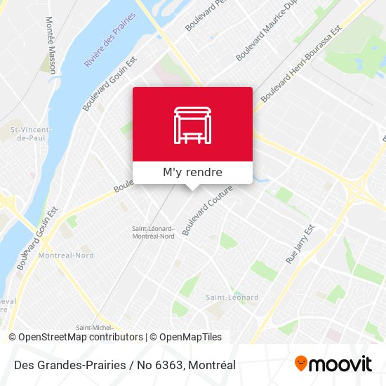 Des Grandes-Prairies / No 6363 plan